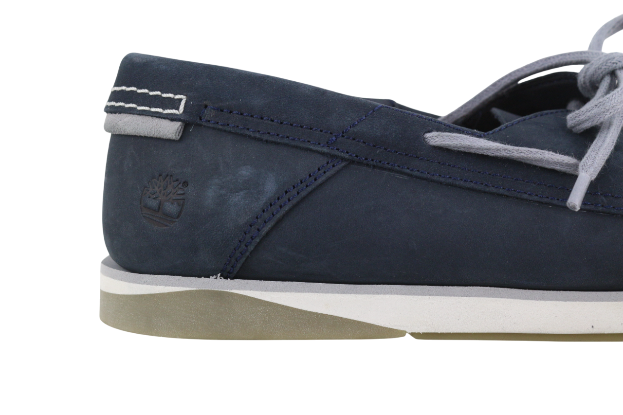 TIMBERLAND A416H vyriški batai EU44 UK9.5 mėlyni odiniai ilgaauliai su migdolų nosimi 