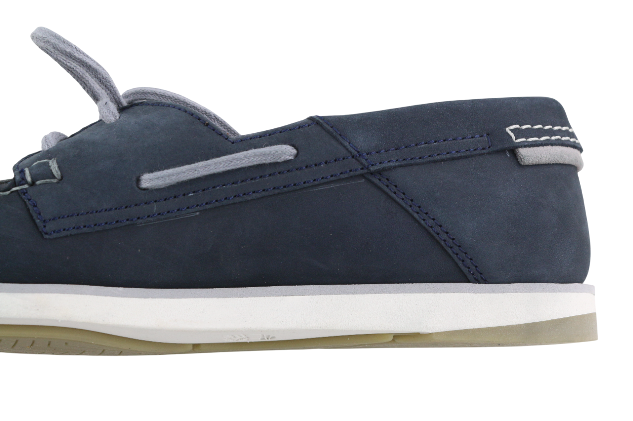 TIMBERLAND A416H vyriški batai EU44 UK9.5 mėlyni odiniai ilgaauliai su migdolų nosimi 