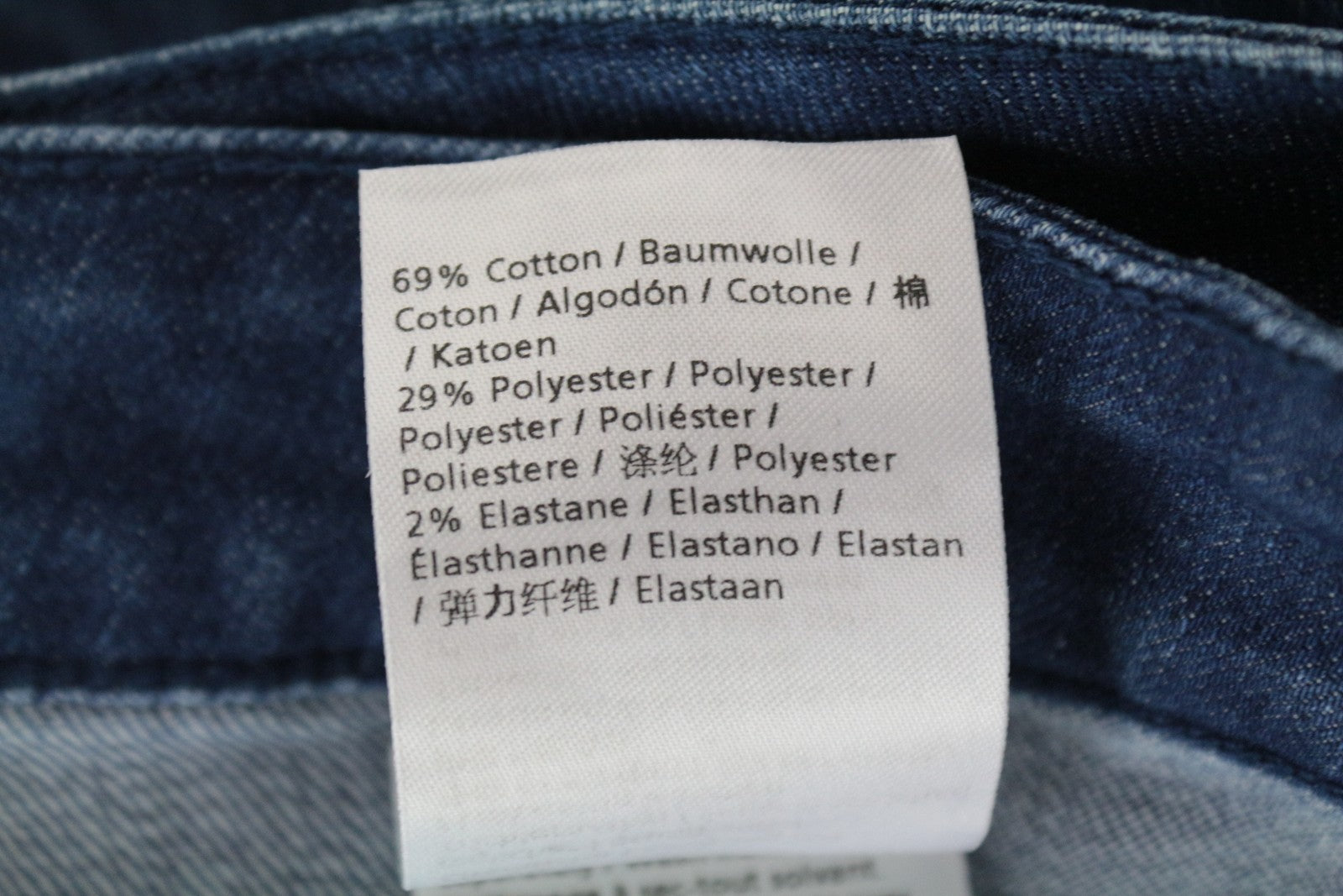 DENHAM Salinas moteriškas sijonas W28 mėlynas tamprus džinsinis mini trumpas medvilnės mišinio sijonas 