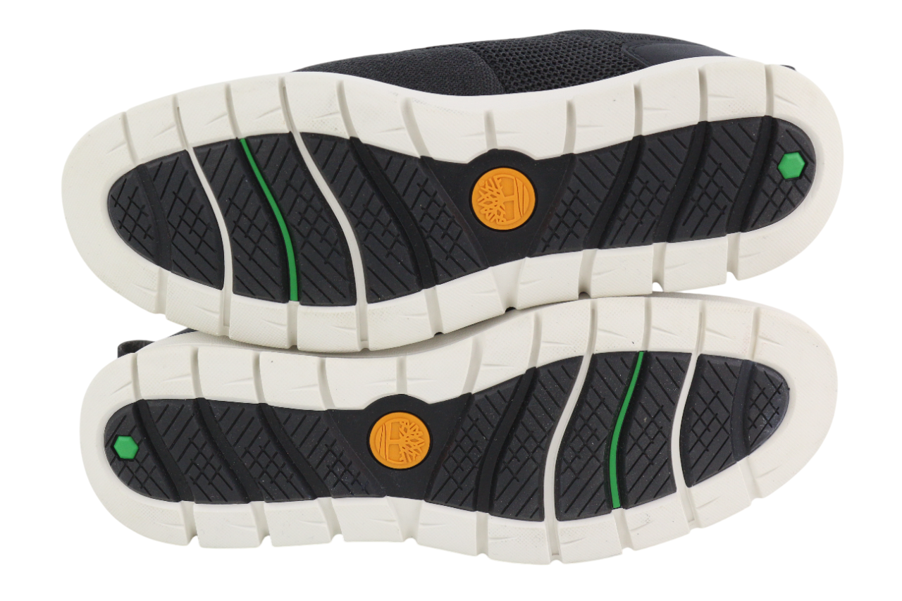 TIMBERLAND A2QXW vyriški sportbačiai EU40-EU41 juodi migdolų nosys su raišteliais ReBOTL 