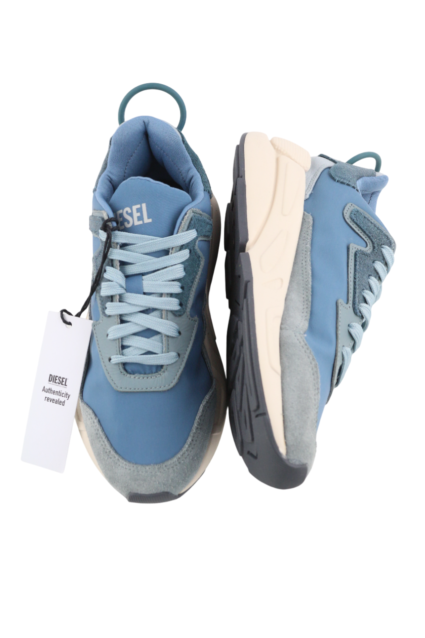 DIESEL S-Serendipity LC moteriški sportbačiai, mėlyni, žemi, suvarstomi, EU35, RRP 150 € 