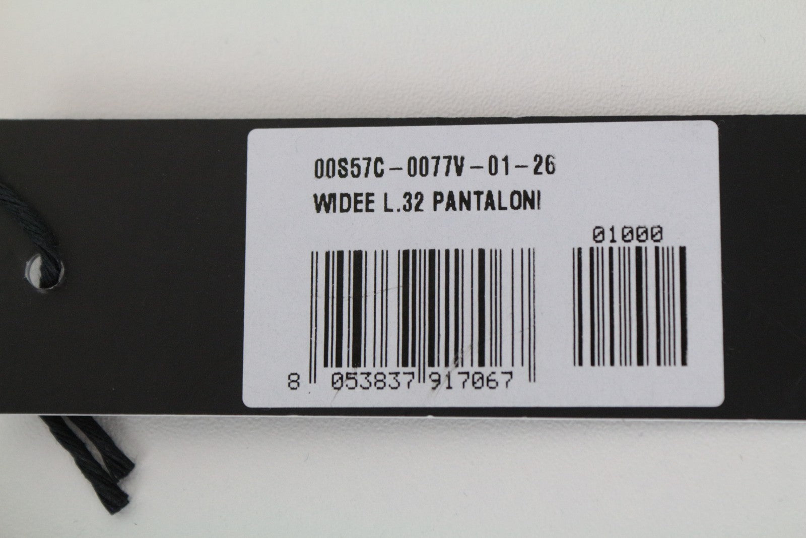 DIESEL Widee 0077V moteriški džinsai W26/L32 tiesūs mėlyni aukštu juosmeniu medvilniniai džinsai 