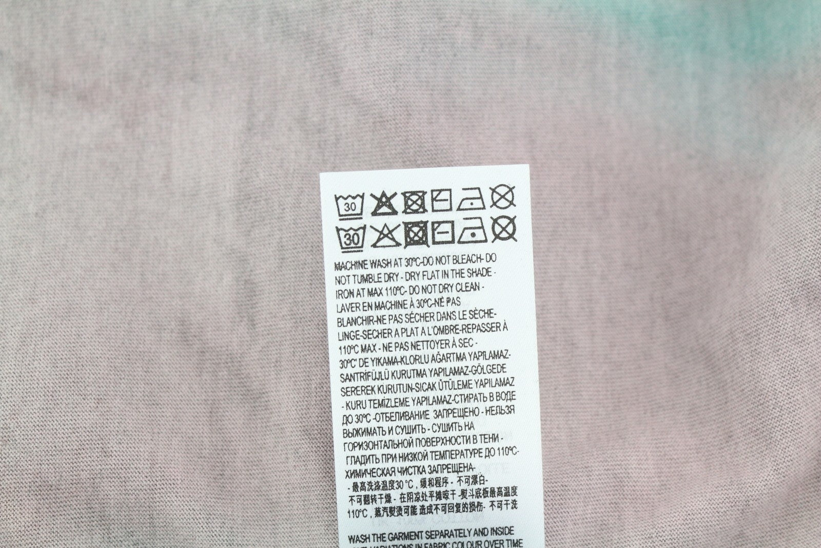 DIESEL T-Just-B52 Men T-Shirt S Short Sleeved Acid Wash Effect Crew Neck RRP€125