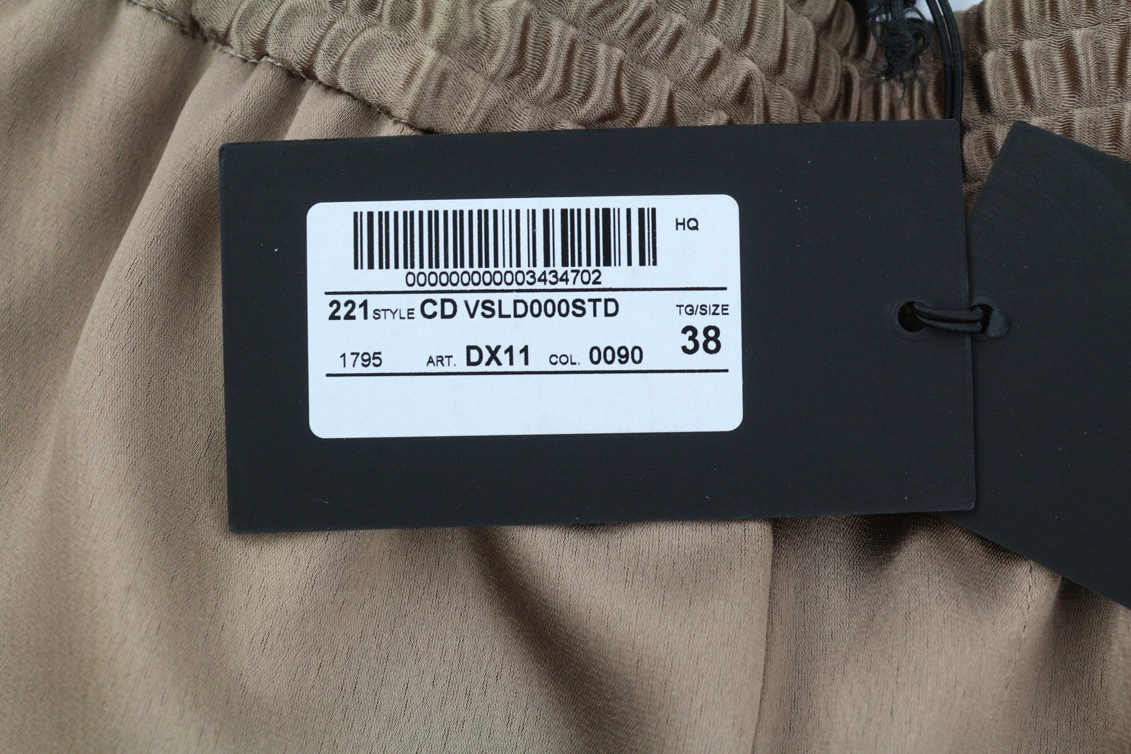 PT TORINO Lydia moteriškos kelnės, 38 dydis, rudos, blizgios, tamprios juosmens kišenės su platėjančiomis kojomis