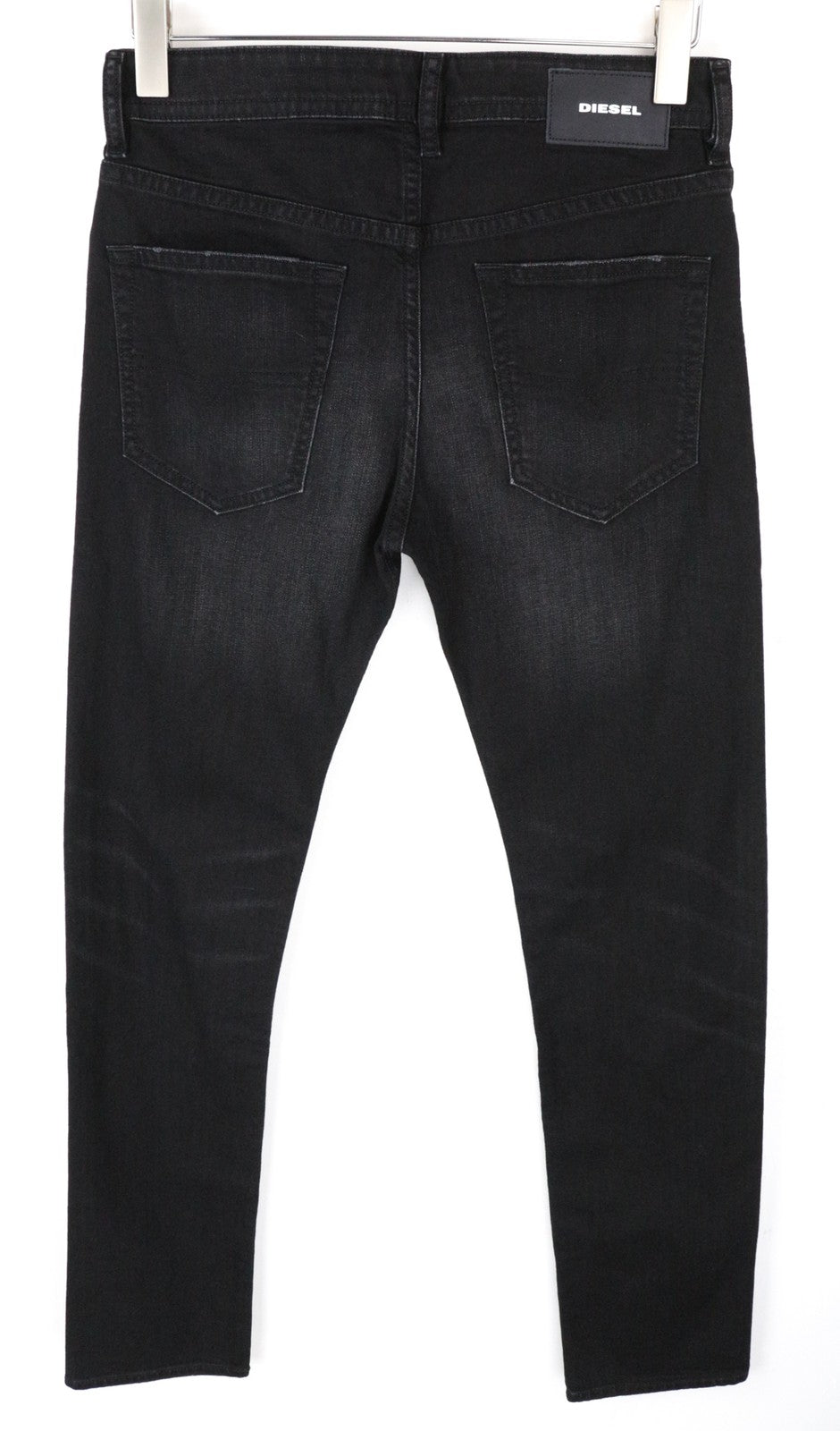 DIESEL Buster 069BG vyriški džinsai W28/L32 išblukintas plonas siaurėjantis tamprus kirpimas džinsinis audinys 