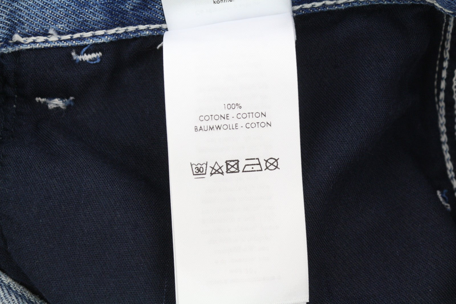 PT TORINO Womens Jeans W31  Blue Washed Unfinished Hems Wide Leg Ankle Zip