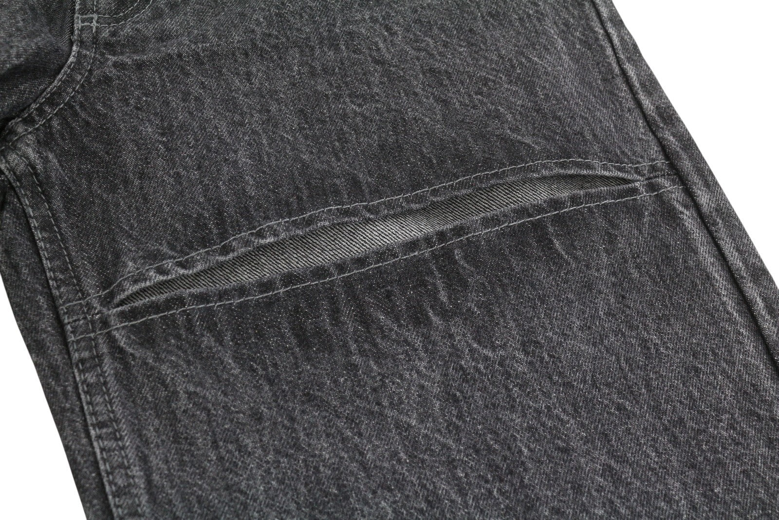 LIU JO Womens Jeans W28  Black Washed Distress Ripped Ankle Length Zip Fly