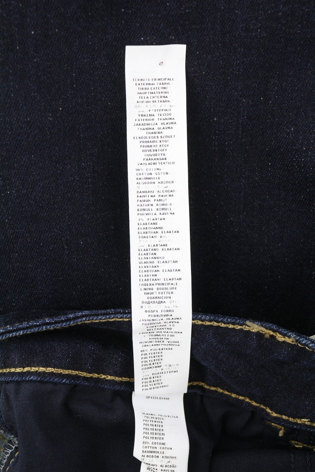 LIU JO Womens Jeans W31  Dark Blue Ankle Length High Waist Zip Fly