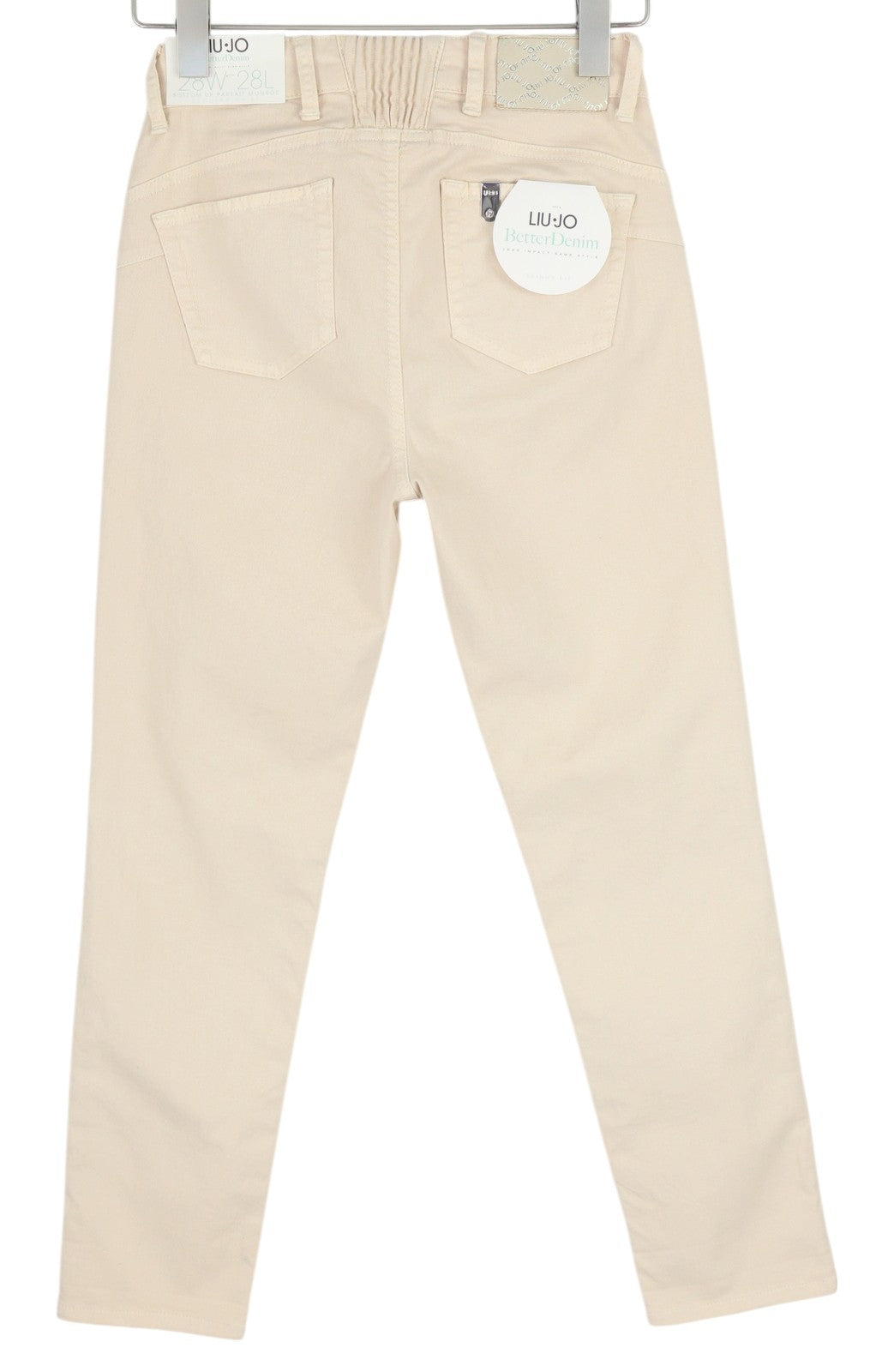 LIU JO Monroe Womens Jeans W28/L28 Bottom Up Slim  Ankle Length Light