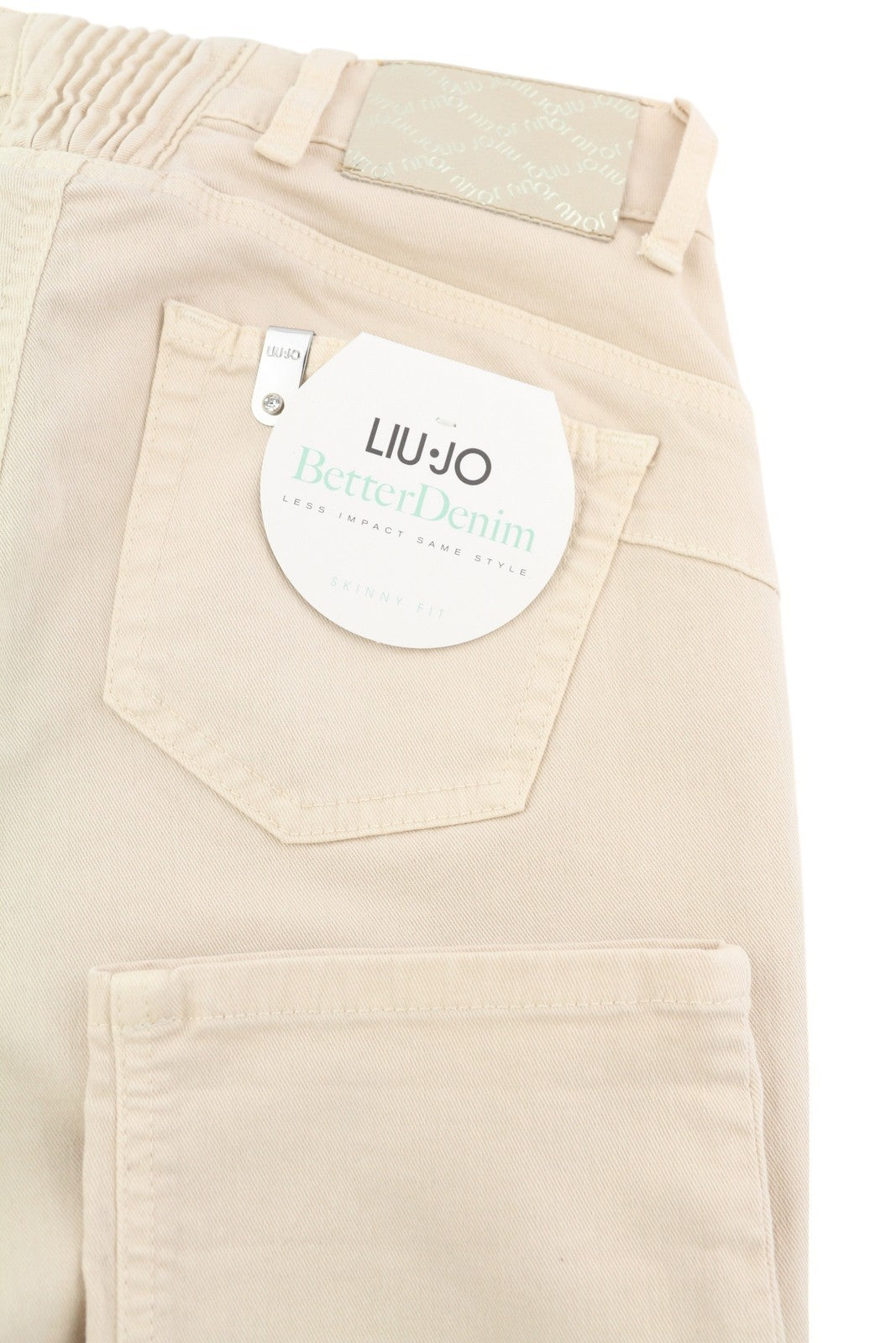 LIU JO Monroe Womens Jeans W28/L28 Bottom Up Slim  Ankle Length Light