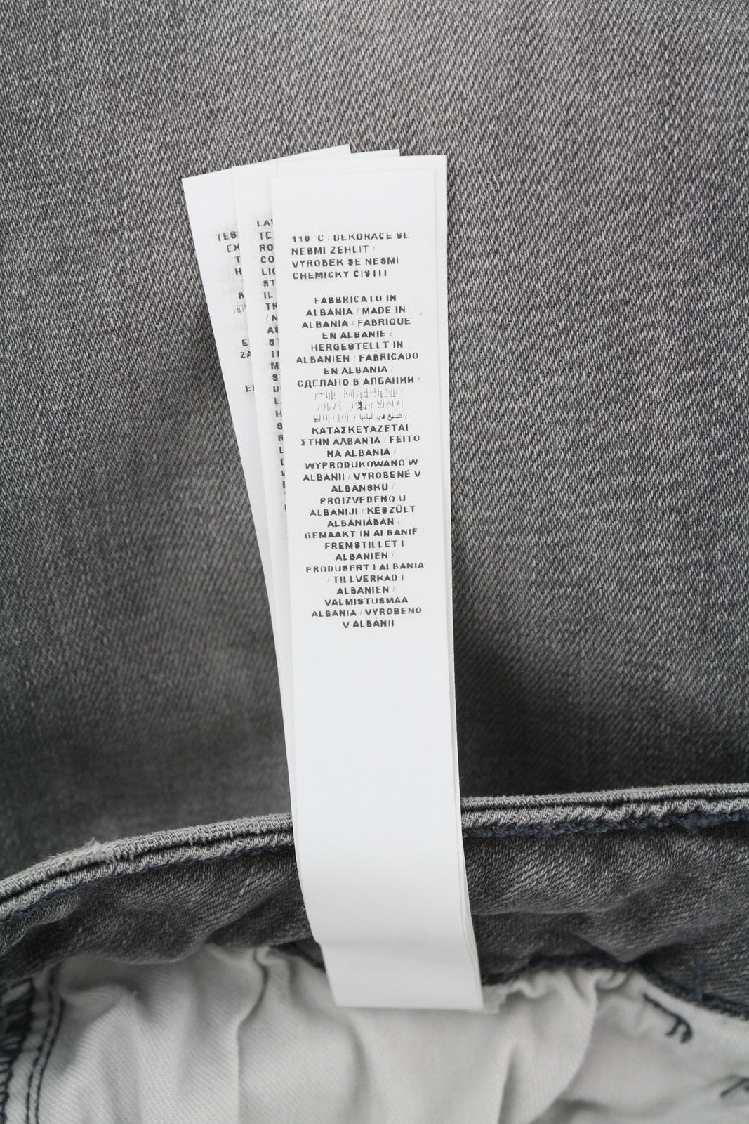 LIU JO Womens Jeans W28  Grey Washed Skinny  Ankle Length High Waist