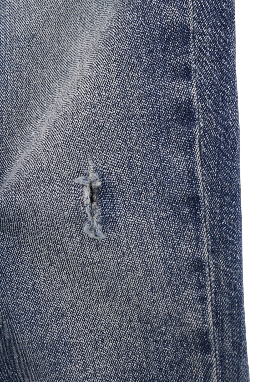 LIU JO Ideal Womens Jeans W28 Skinny Stretch Rhinestone Distress Washed Blue