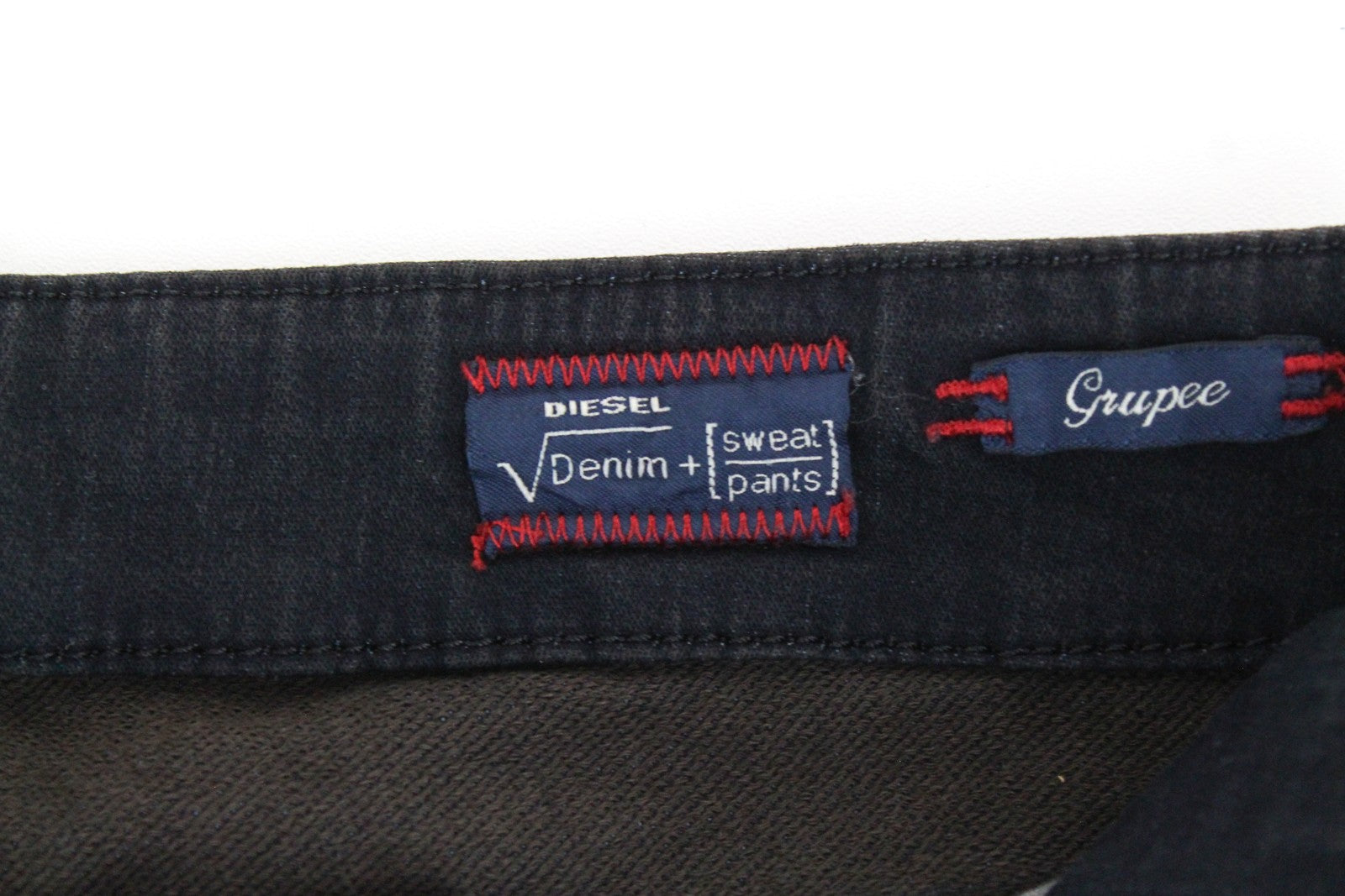 DIESEL Grupee-NE 0669Q Women's Jeans W25 Super Slim Jogg Ripped Navy Fit Stretch