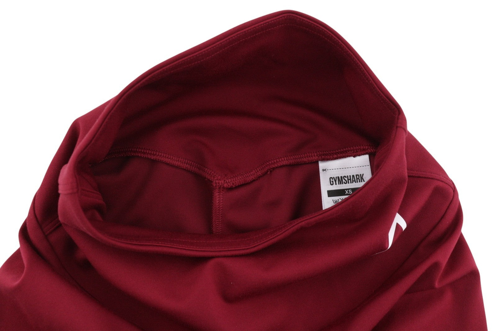 GYMSHARK B1A1T moteriškos tamprės XS, raudonos, aukštu juosmeniu, priglundančios, tamprios sportinės kelnės 