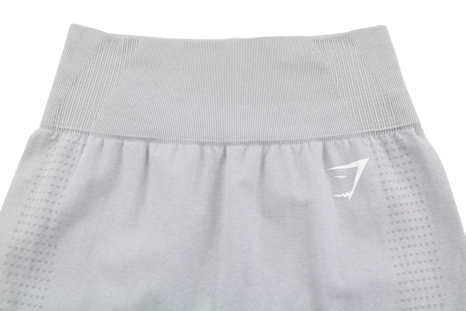 GYMSHARK Vital moteriškos tamprės S dydžio, besiūlės, aukštu juosmeniu, priglundančios, tamprios, pilkos spalvos