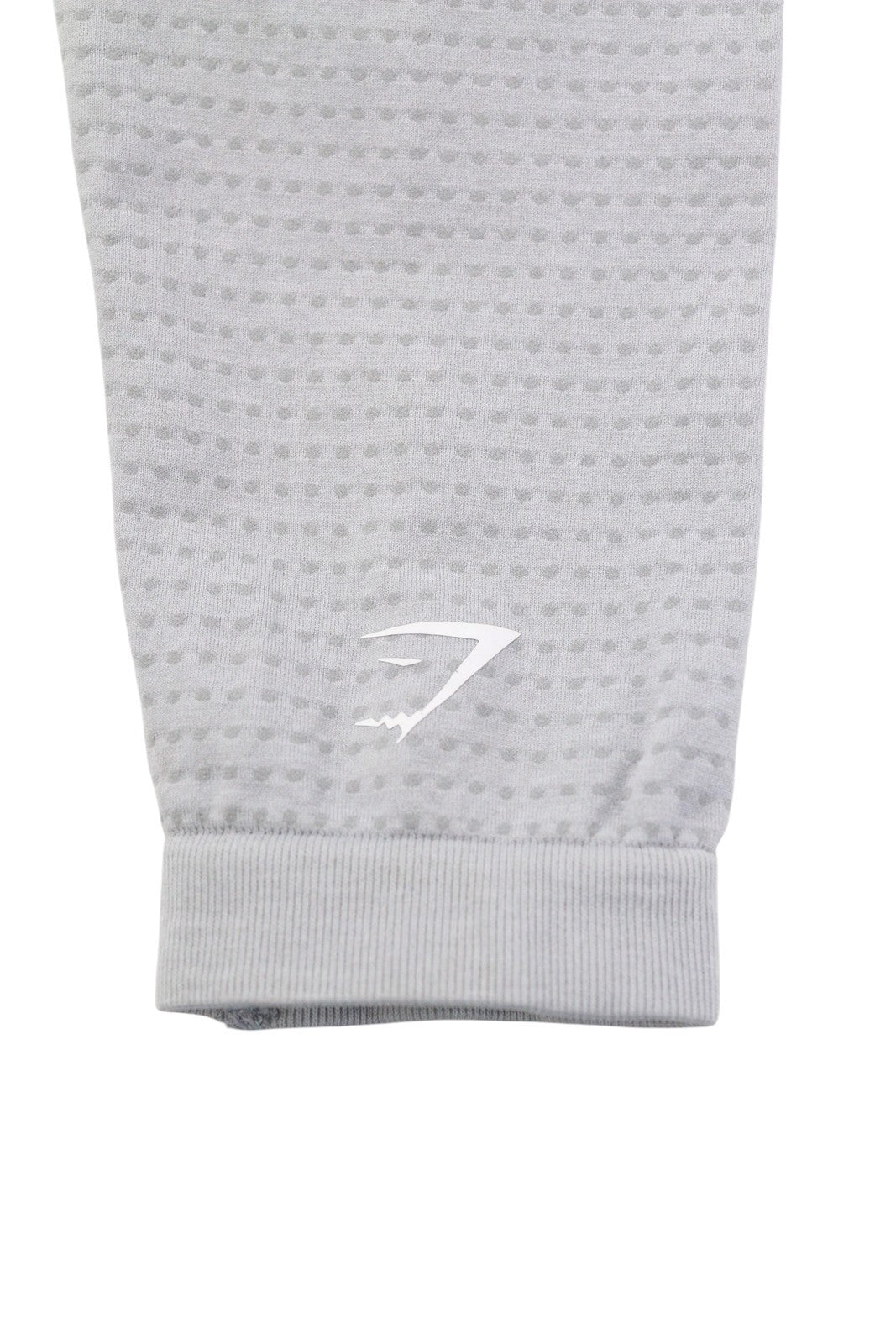 GYMSHARK Vital moteriškos tamprės S dydžio, besiūlės, aukštu juosmeniu, priglundančios, tamprios, pilkos spalvos