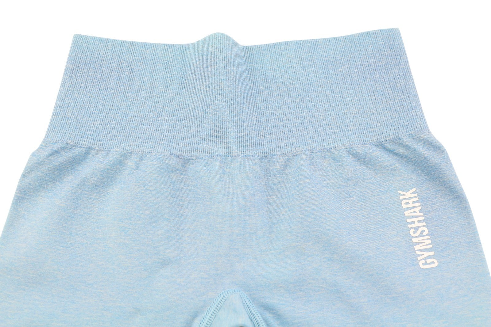 GYMSHARK Adapt moteriškos tamprės XS mėlynos Ombre besiūlės tamprios aukštu juosmeniu 