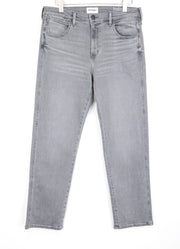 WRANGLER Frontier vyriški džinsai W32/L32 laisvalaikio tiesūs pilki medvilniniai tamprūs džinsai 