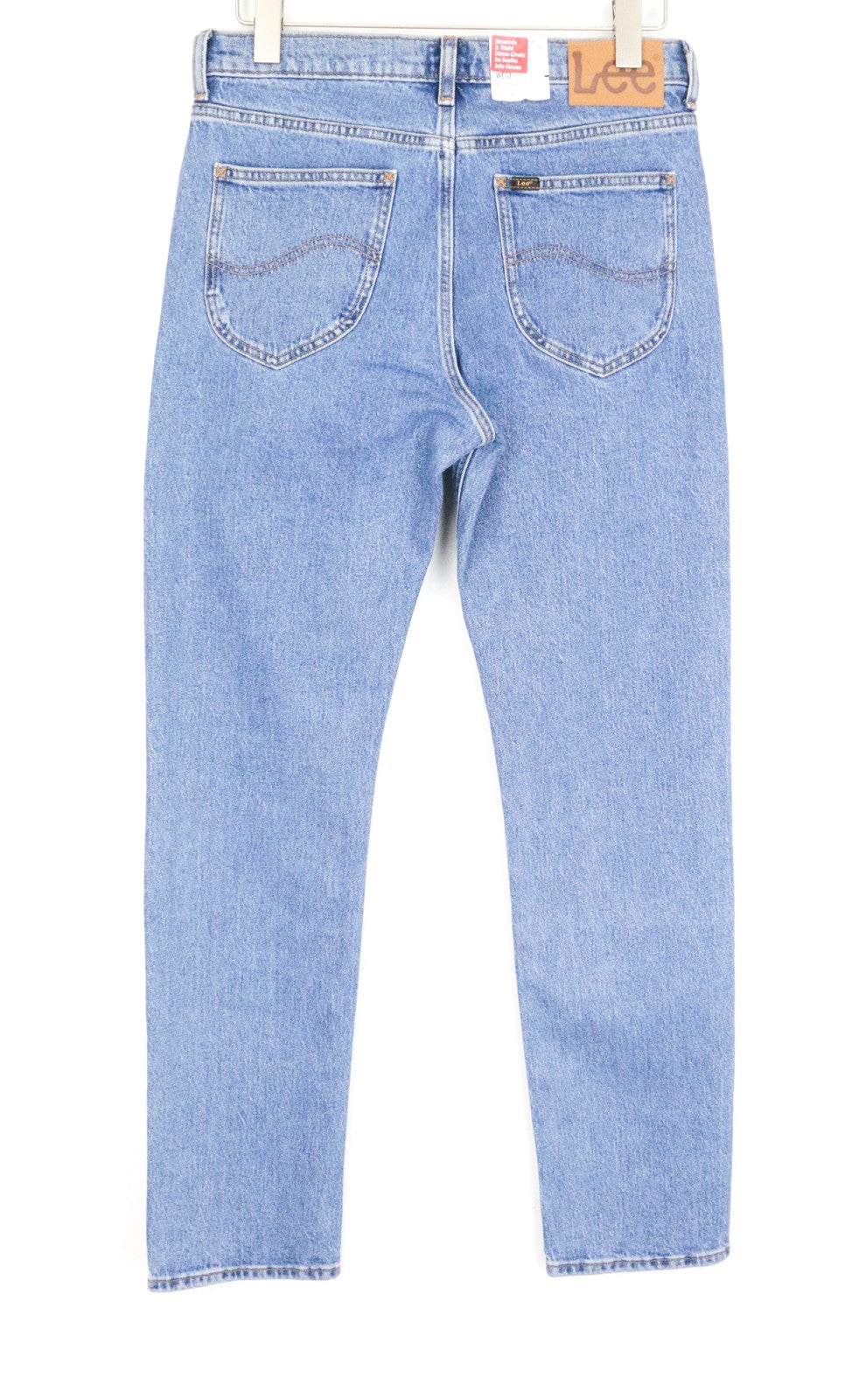 LEE West vyriški džinsai W30/L32 laisvalaikio kirpimo, 5 kišenių, mėlyni, tamprūs medvilniniai džinsai 