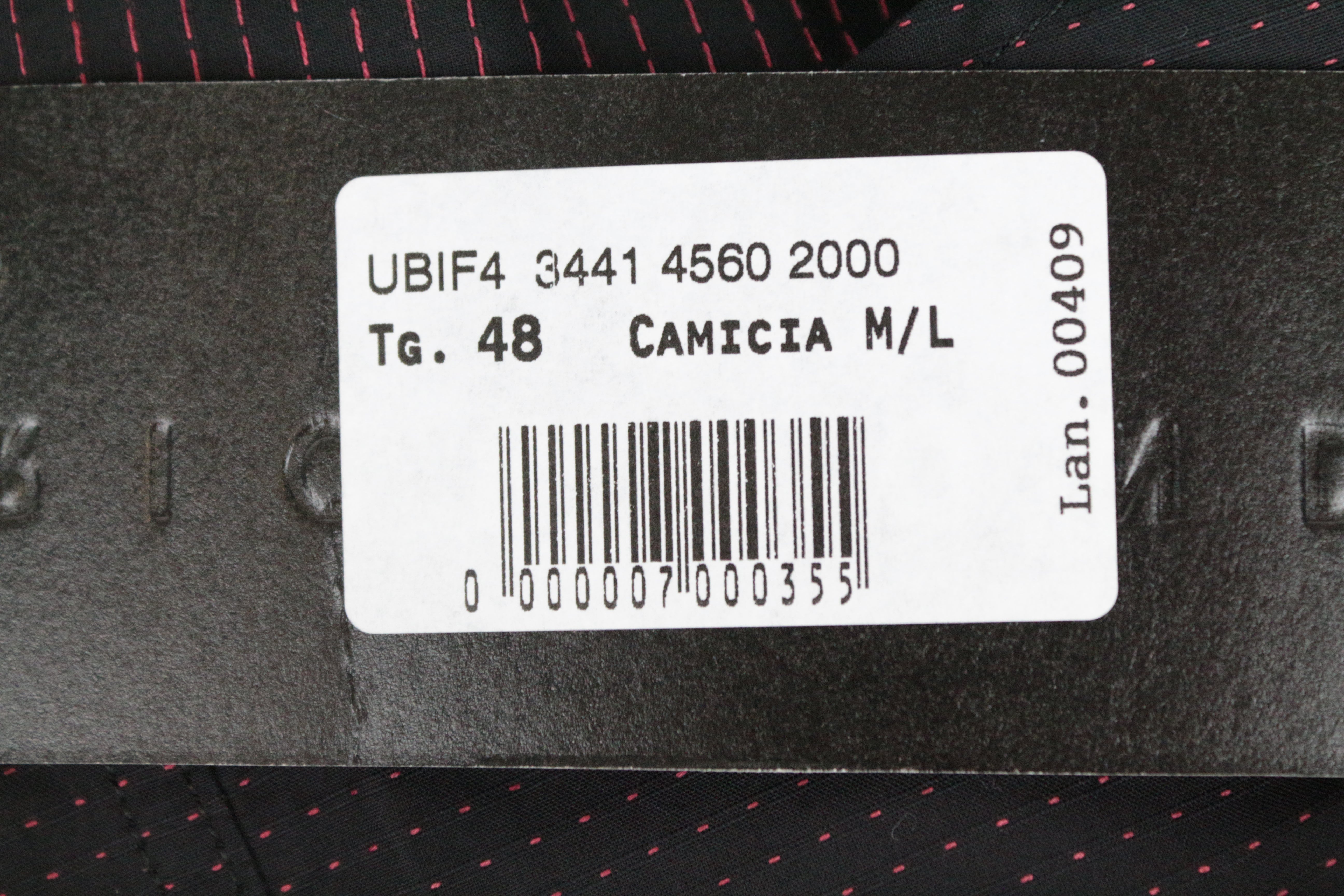 RICHMOND vyriški marškiniai M/L dydžio, tamsiai mėlyni, taškuoti, grynos medvilnės ilgomis rankovėmis, su sagomis 