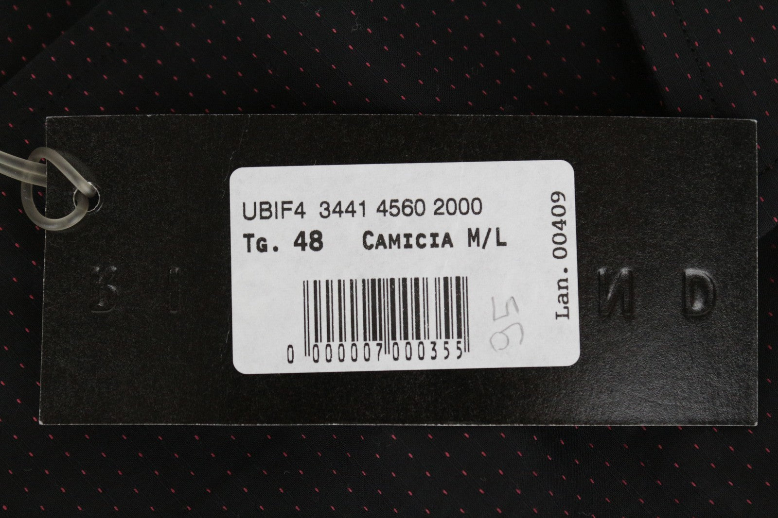 RICHMOND vyriški marškinėliai M/L dydžio, tamsiai mėlyni, grynos medvilnės taškeliais, ilgomis rankovėmis, su sagomis, elegantiški 