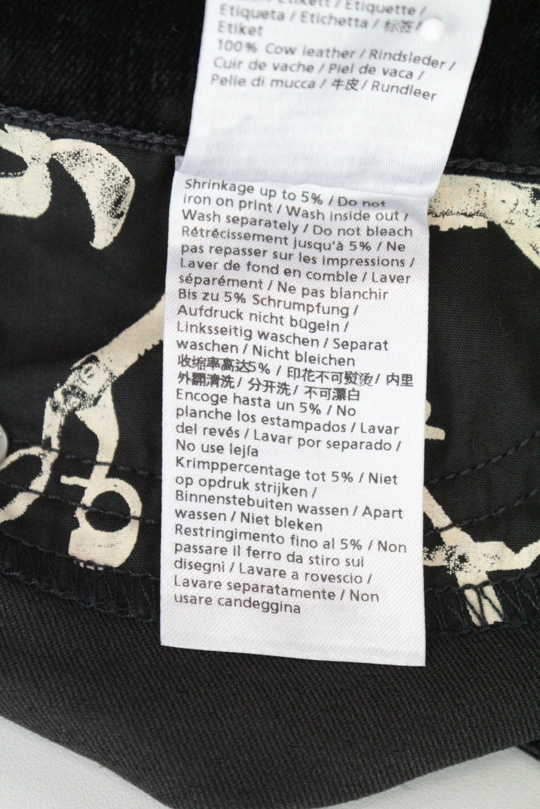 DENHAM Spray Women's Trousers W25/L30 Black Cotton Stretch Super Skinny Fit