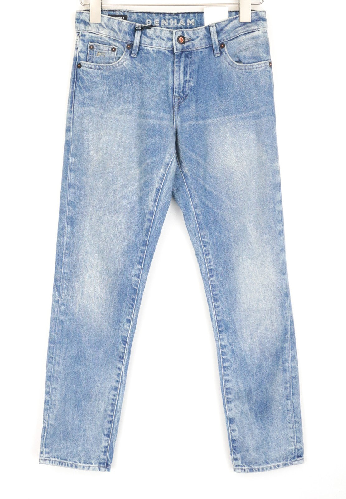 DENHAM Monroe Women's Jeans W22/L28 Girlfriend Tapered Fit Blue Cotton Girls