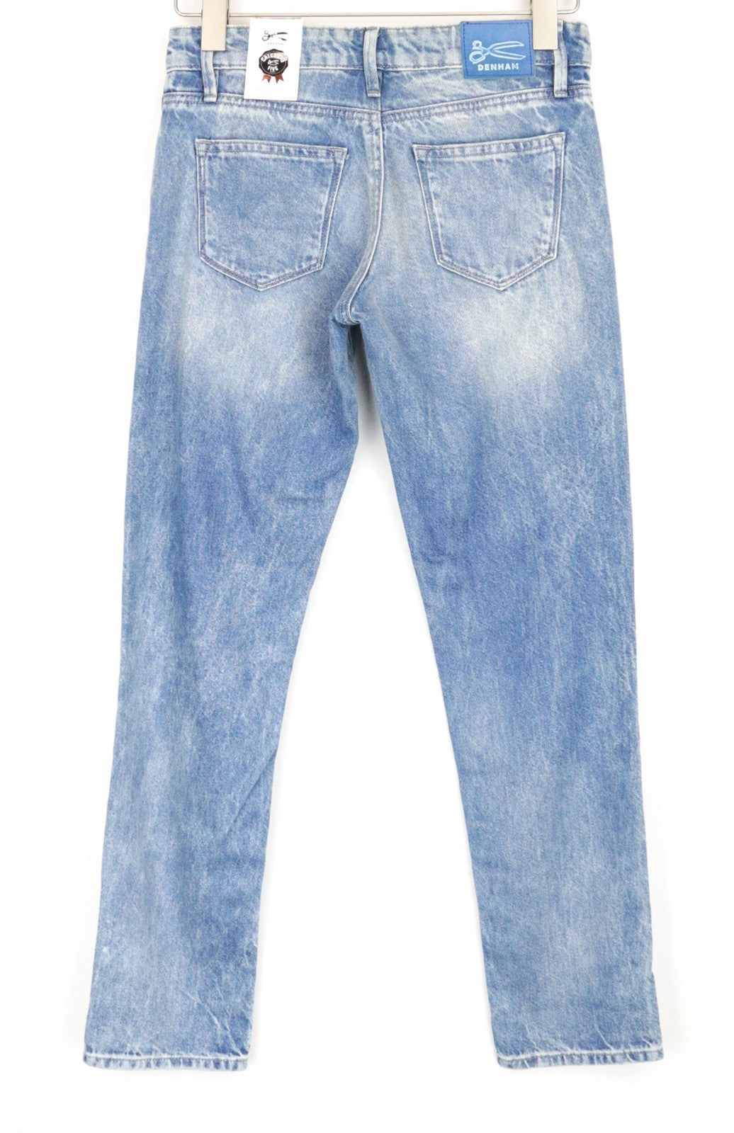 DENHAM Monroe Women's Jeans W22/L28 Girlfriend Tapered Fit Blue Cotton Girls