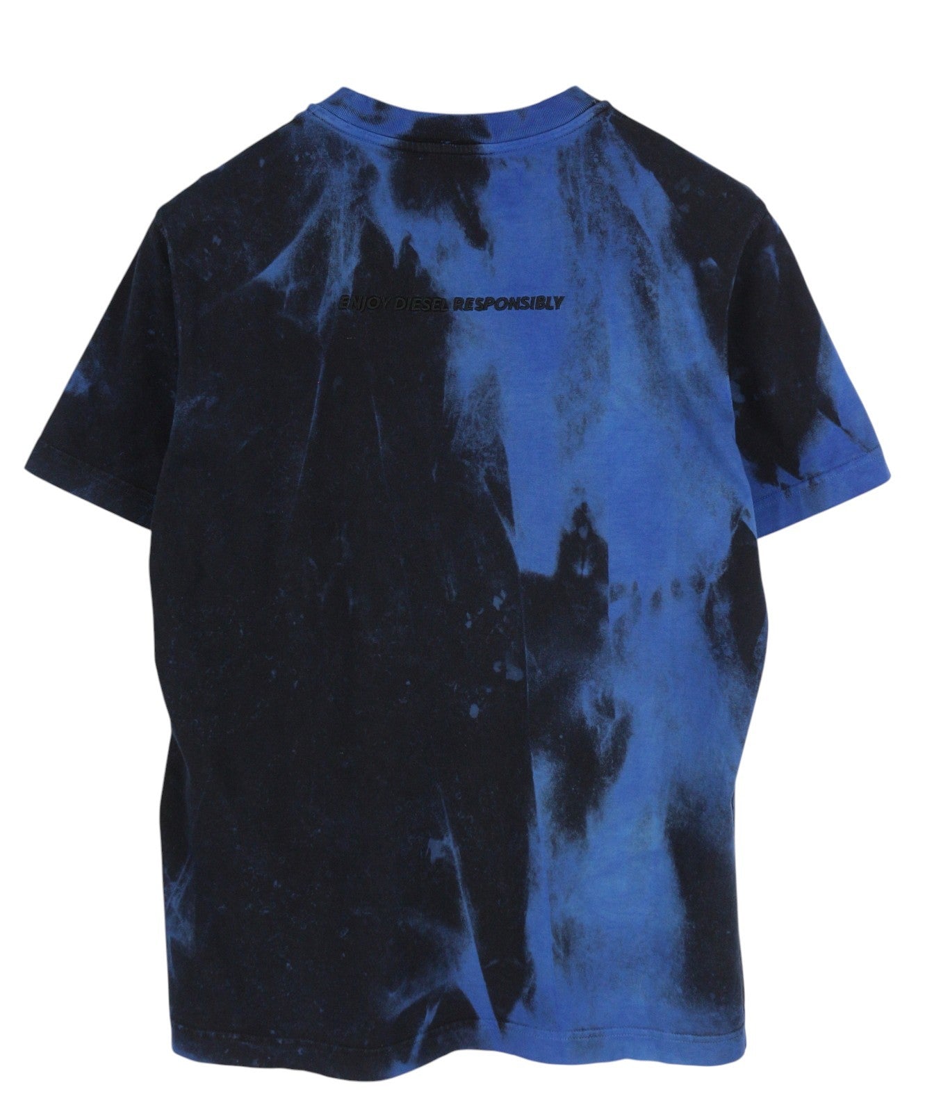 DIESEL T-Just-B84 Men T-Shirt S Black Tricot Stretch Crew Neck RRP€150