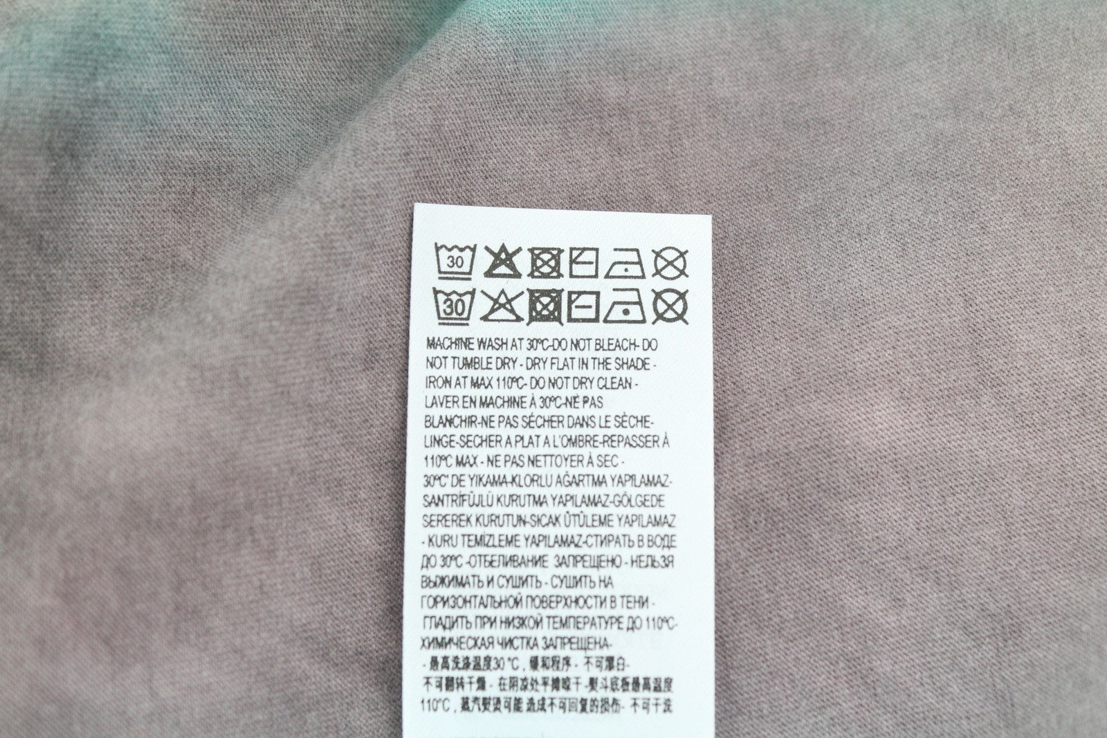 DIESEL T-Just-B52 Men T-Shirt M Short Sleeved Acid Wash Effect Crew Neck RRP€125