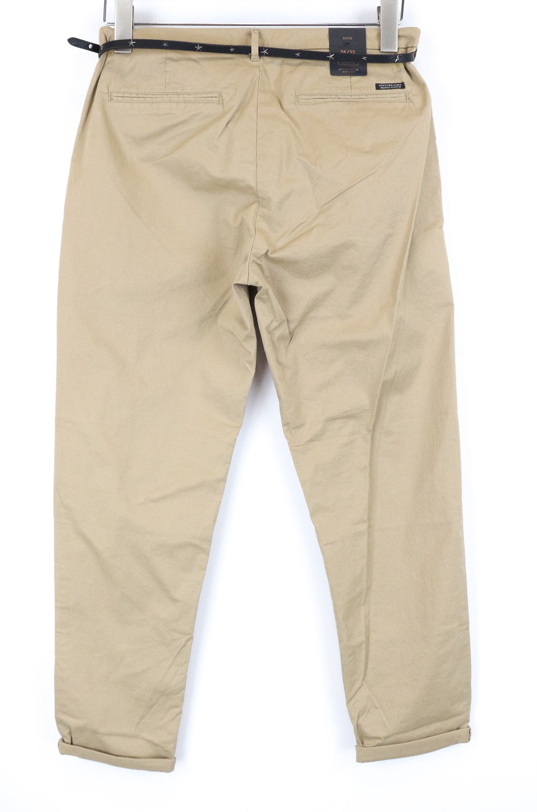 MAISON SCOTCH W26/L32 Pants Sand Brown Slim  Stretch Womens