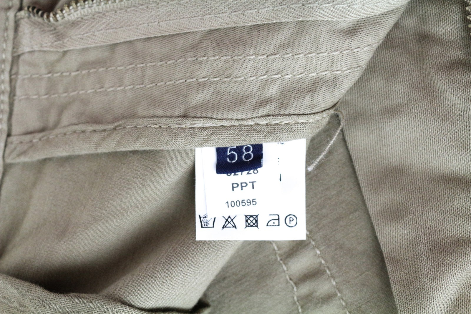 HARMONT & BLAINE Mens Pants 58 Brown Stretch   Flat Front