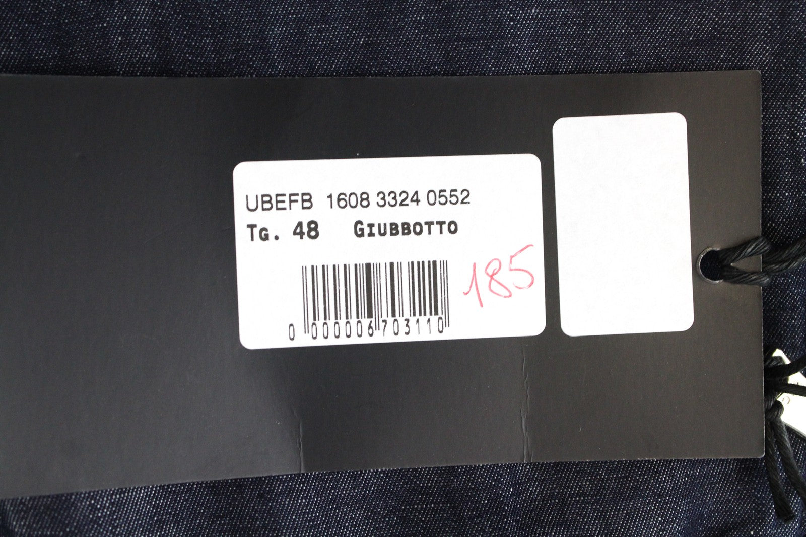 RICHMOND džinsinis vyriškas švarkas 48 Chambray su užtrauktuku bomber tamsiai mėlynas lino mišinio audinys