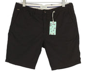 SCOTCH & SODA Men Shorts W28 Chino Dark Brown Zip Fly 5-Design Pockets Casual