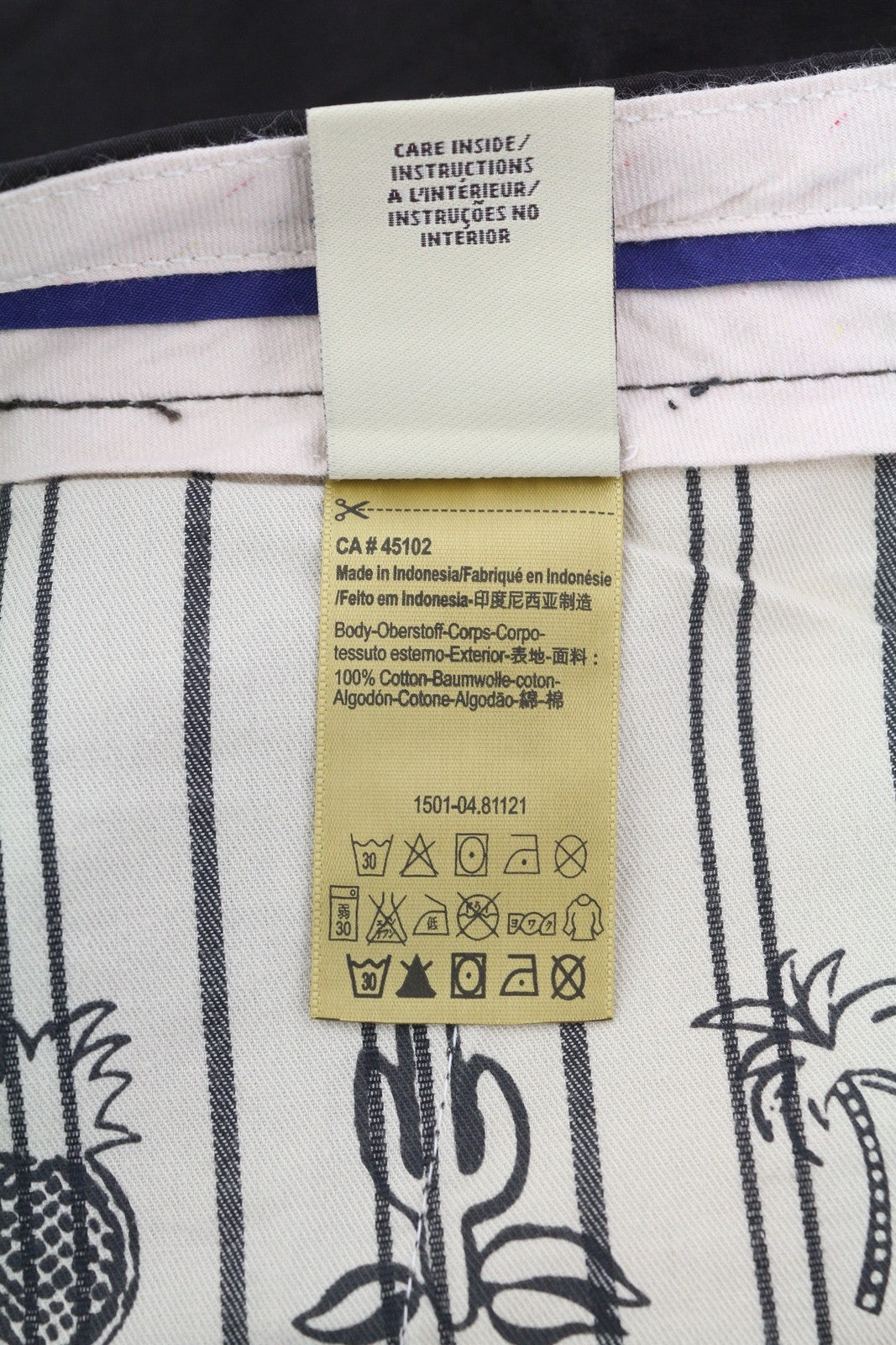 SCOTCH & SODA Men Shorts W28 Chino Dark Brown Zip Fly 5-Design Pockets Casual