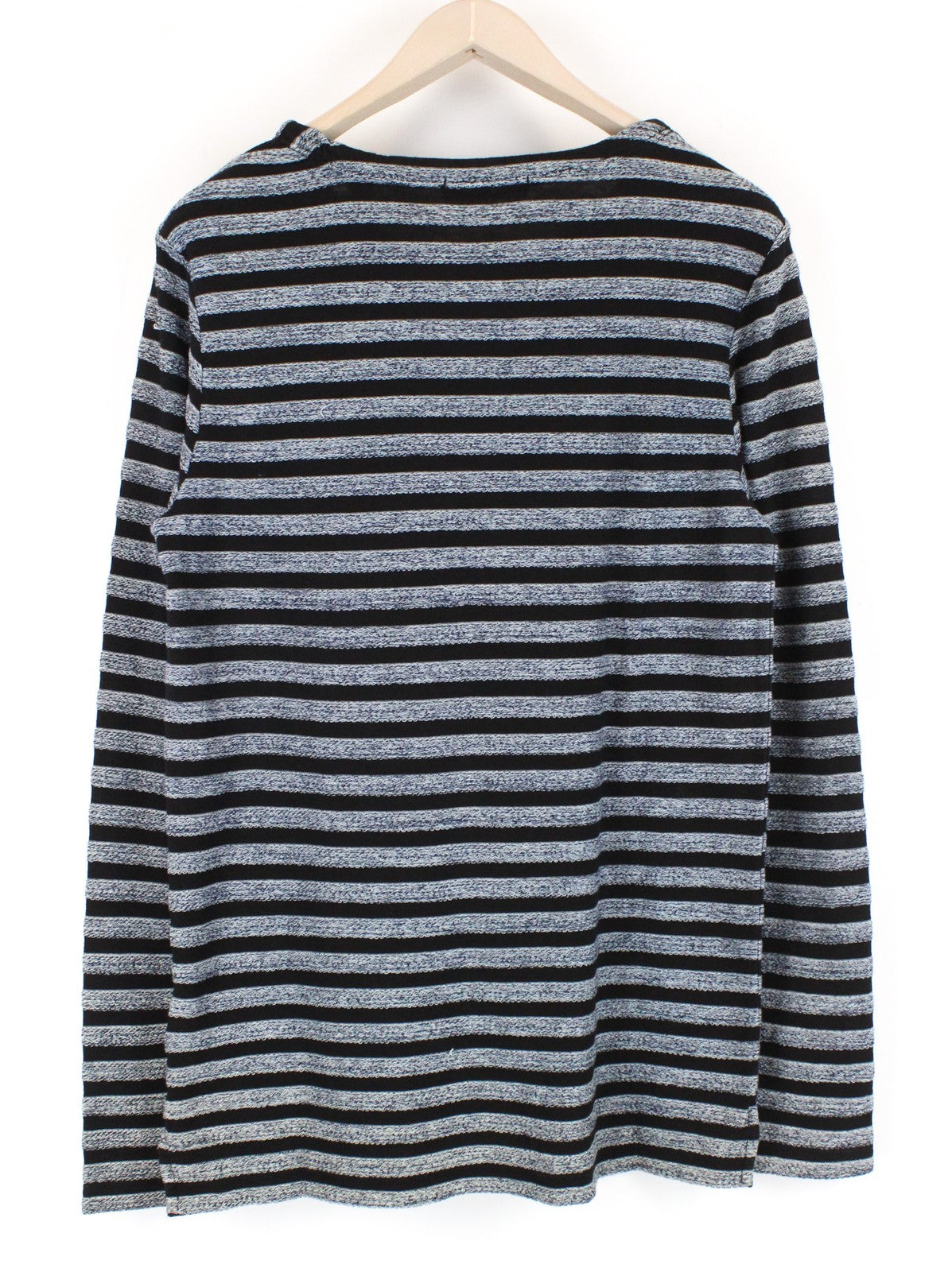 SCOTCH &amp; SODA Couture pilkas džemperis S dryžuotas ilgomis rankovėmis vyrams 