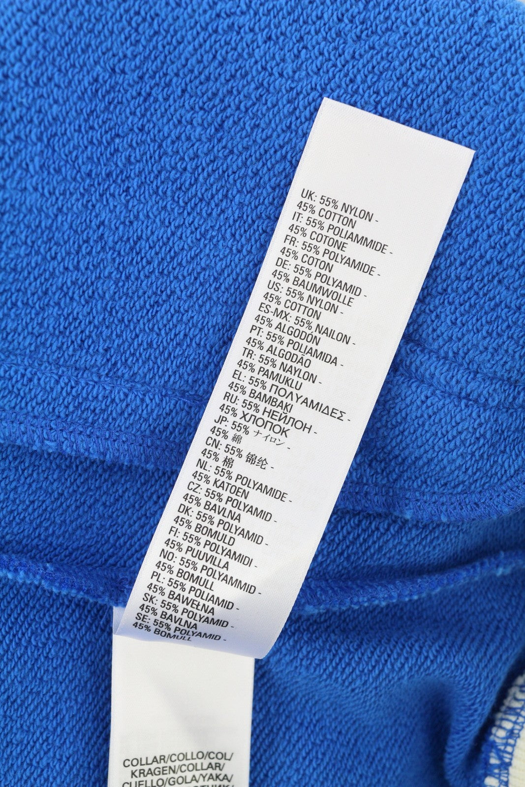 DIESEL S-Bolin vyriškas džemperis M, mėlynas, trumpomis rankovėmis, polo marškinėliai su spaudėmis, rekomenduojama kaina – 175 € 