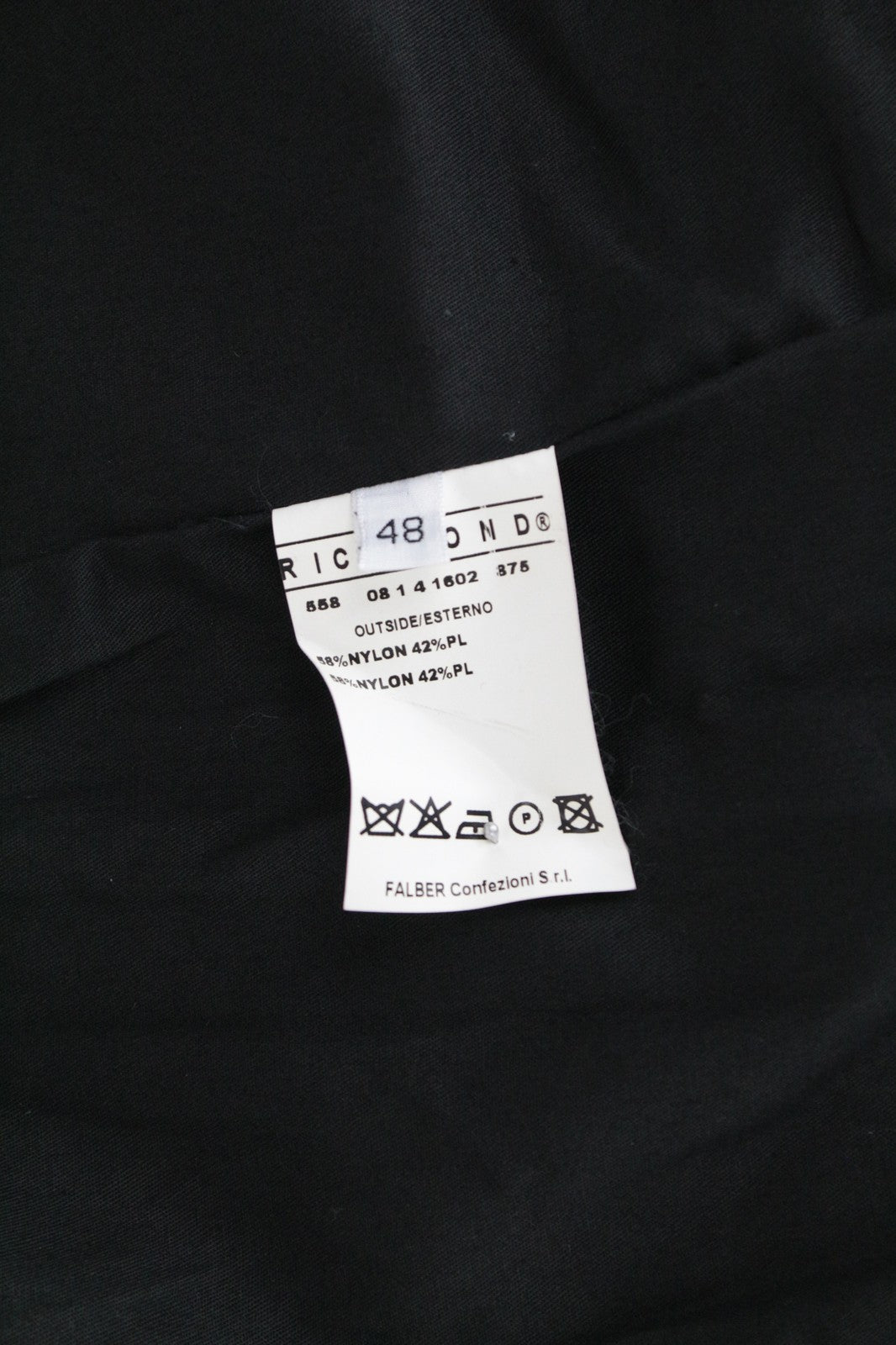 RICHMOND vyriška striukė 48 ruda, trumpa, nailono, su kišenėmis ir apykakle 