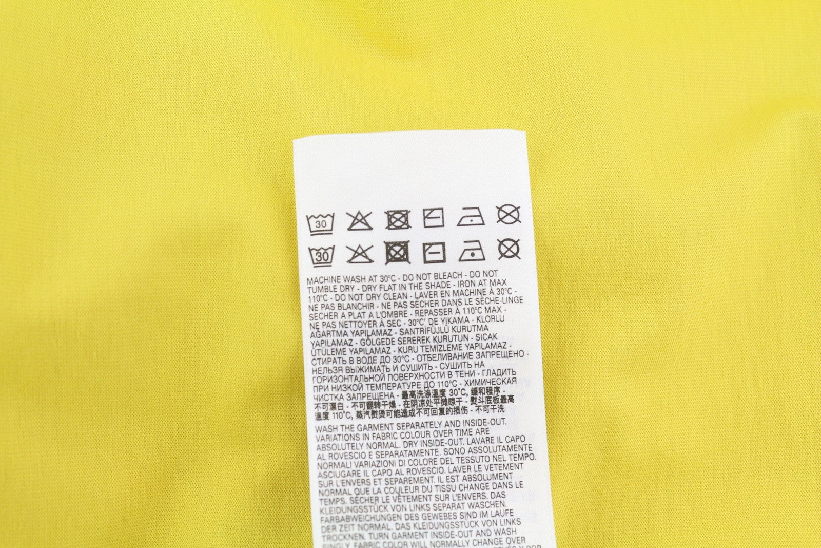 DIESEL T-Diegor-K50 Mens T-Shirt 2XL Yellow Short Sleeve Crew Neck Tricot