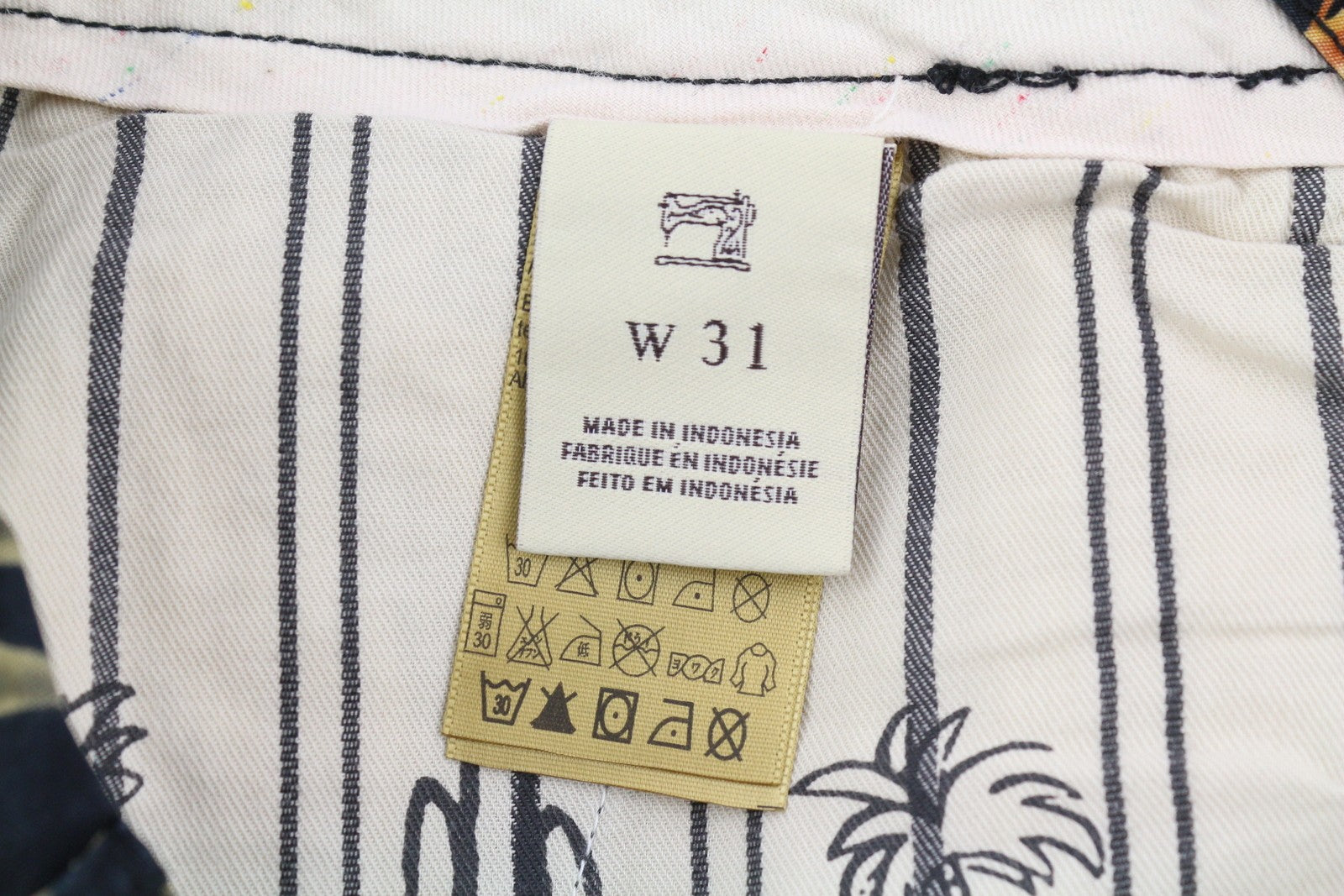 SCOTCH &amp; SODA vyriški šortai W31 Chino, tamsiai žali, raštuoti su užtrauktuku ir logotipu, laisvalaikio stiliaus. 