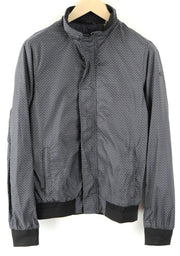 SCOTCH &amp; SODA Couture pilka lengva raštuota vyriška striukė ilgomis rankovėmis S 