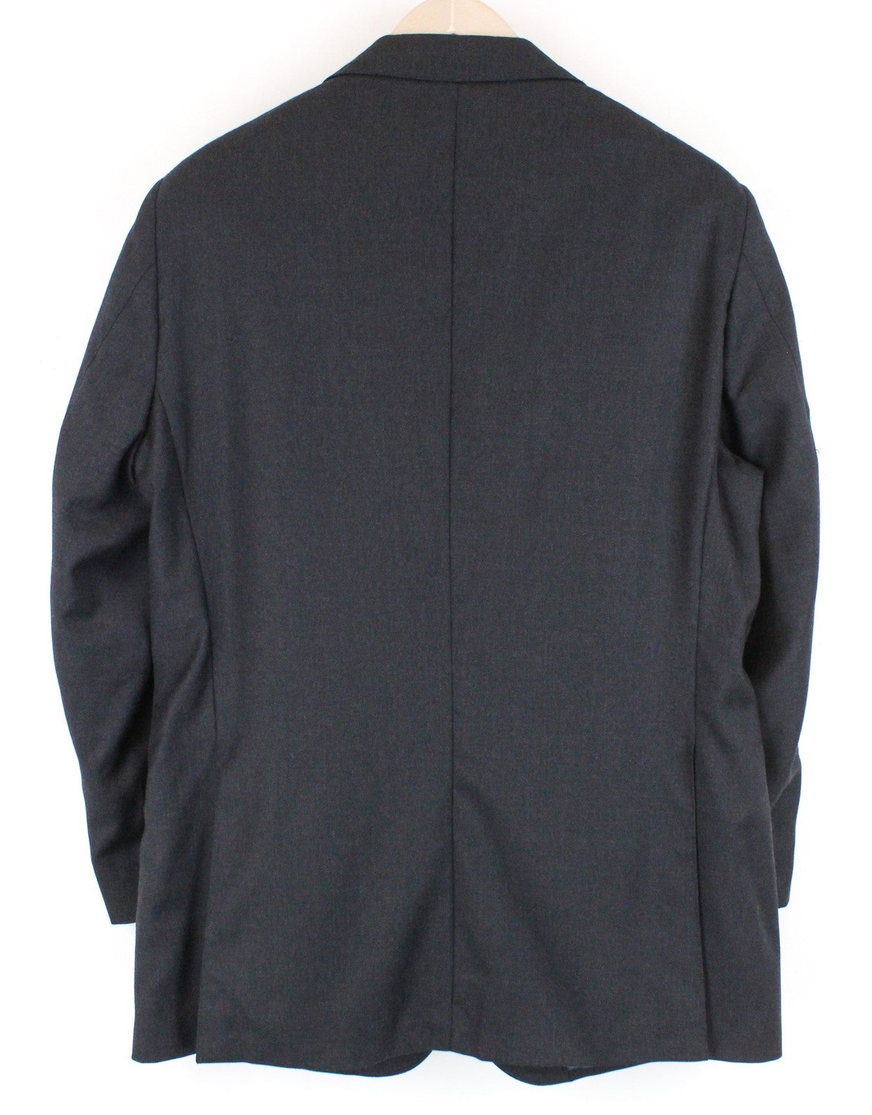 SUITSUPPLY Lazio Grey UK44S Wool Blazer Super  Lined Slim Mens Buttons