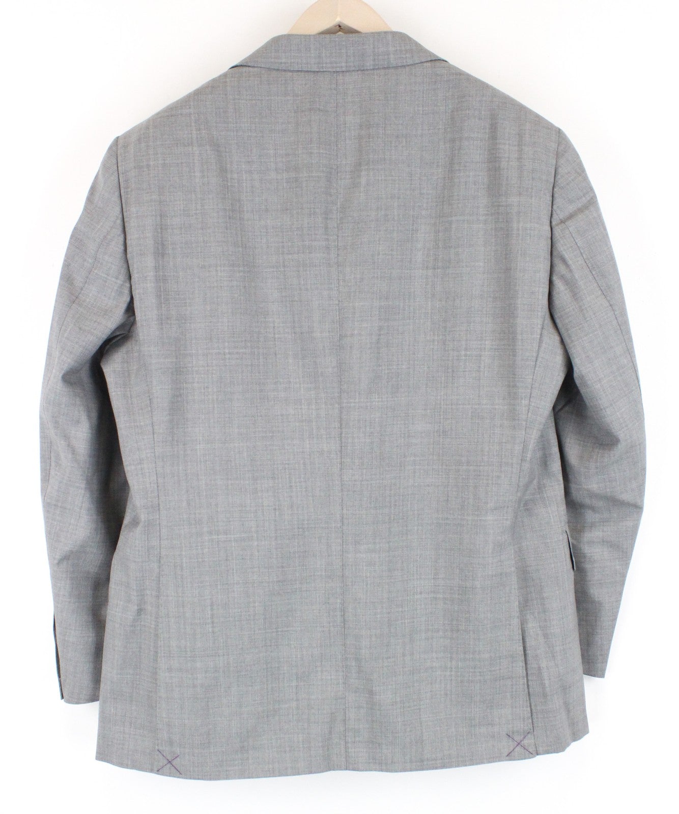 SUITSUPPLY Lazio Blazer UK46S Grey  Wool Super 120 Lined Classic