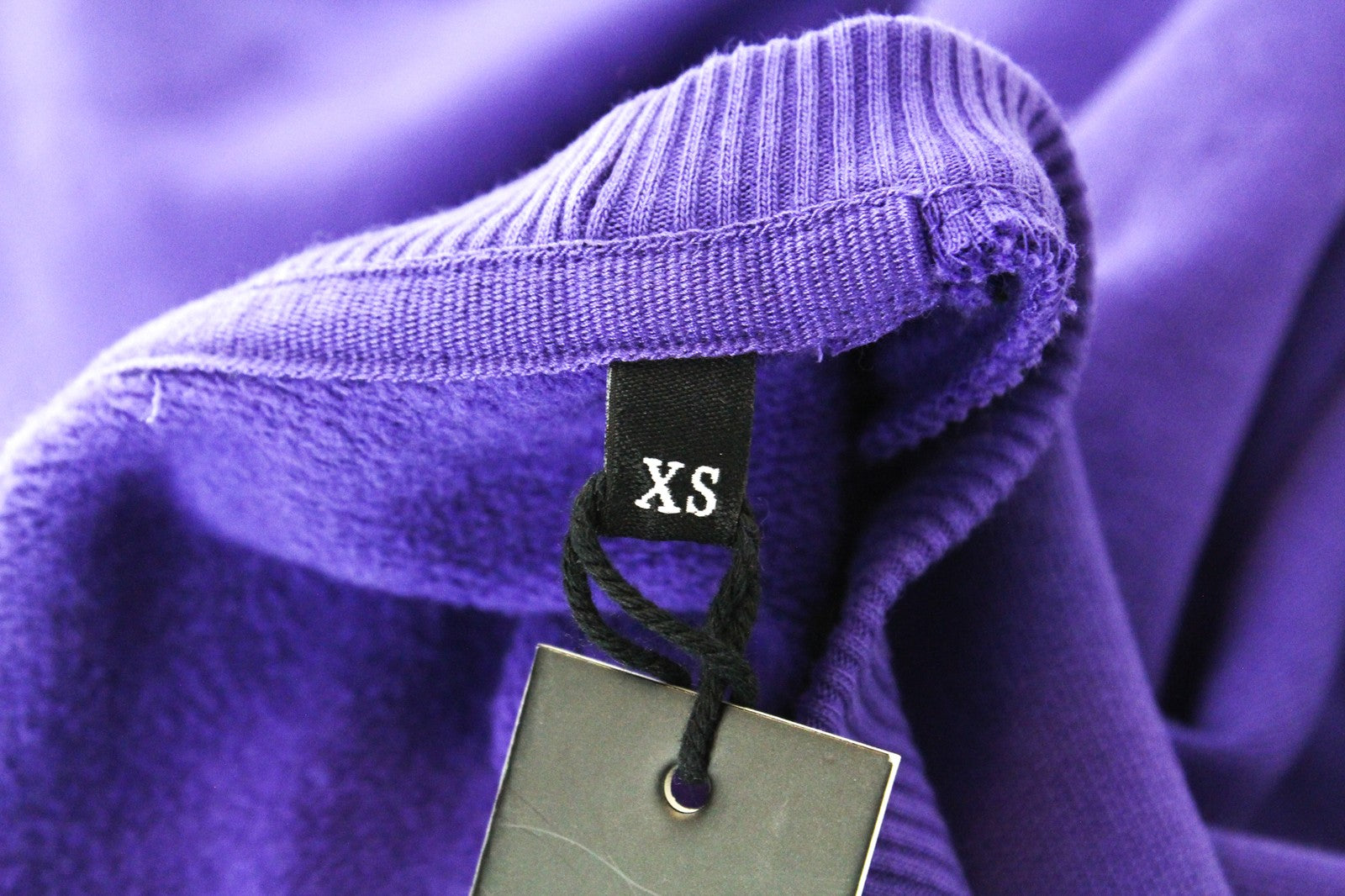 DIESEL F-Arap Felpa moteriškas XS dydžio violetinis megztinis su ištrauktomis rankovėmis 