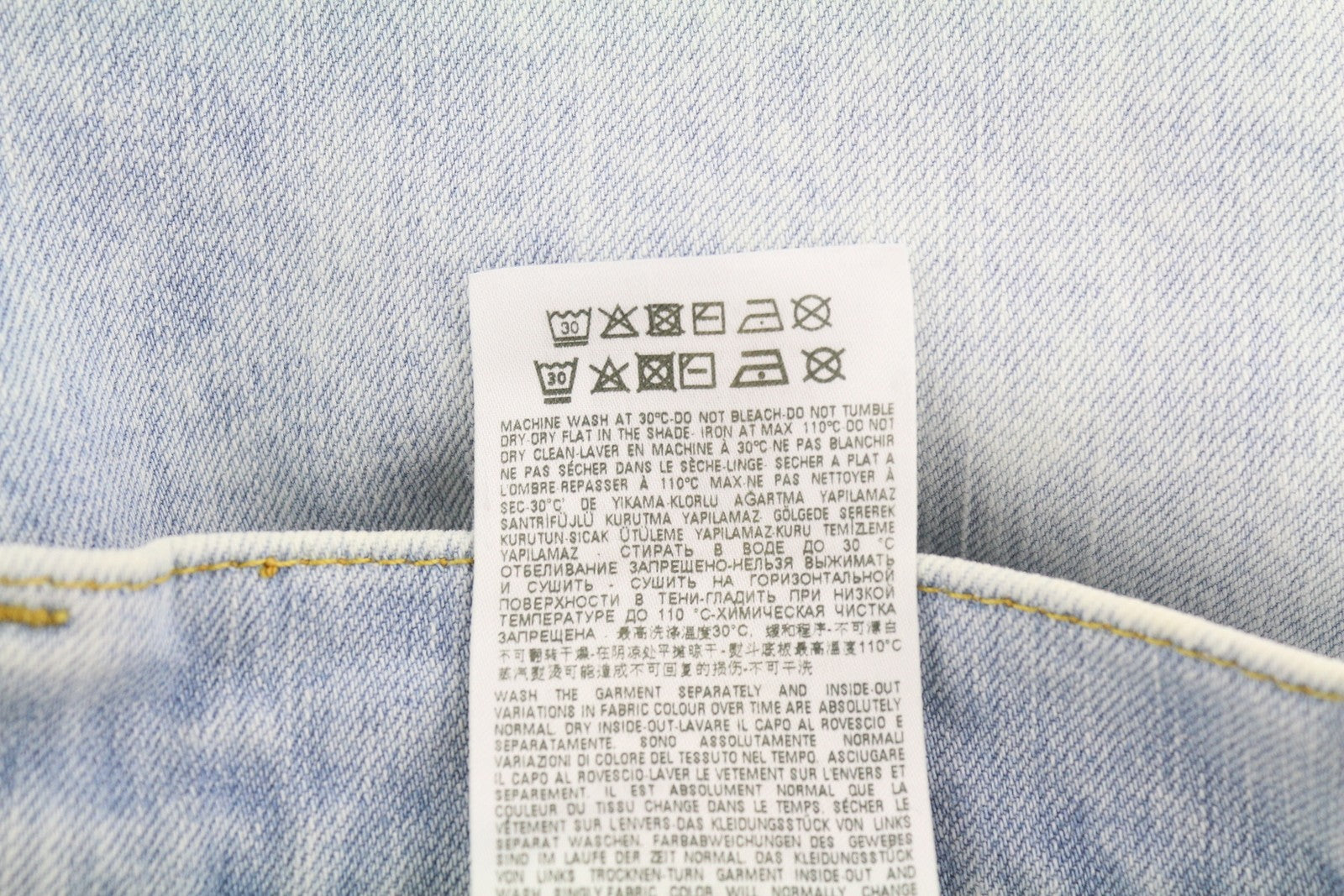 DIESEL 2019 D-Strukt 0GDAM vyriški džinsai W31/L34 Slim vidutinio juosmens, skalbtos mėlynos spalvos 