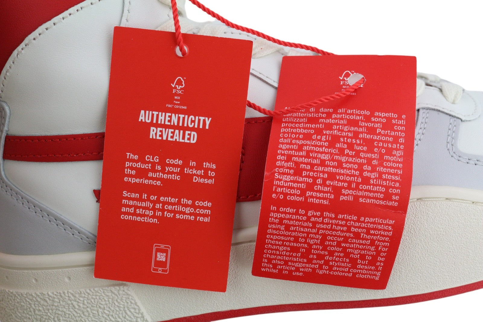 DIESEL S-Ukiyo Mid vyriški sportbačiai, EU41, šviesios odos, suvarstomi, RRP 140 € 