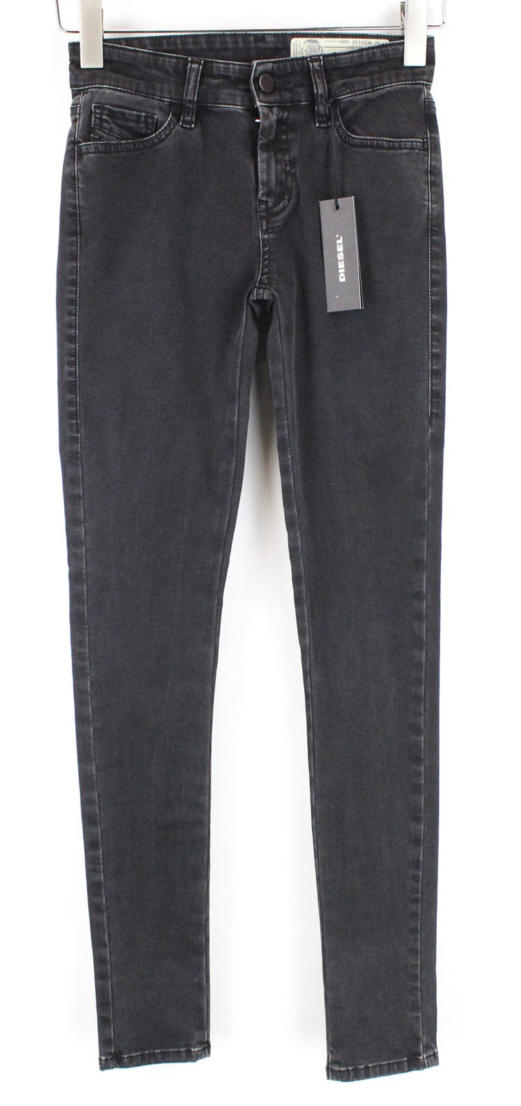 DIESEL Slandy 0680I Women's W23/L32 Slim-Skinny Girls Regular Waist Denim