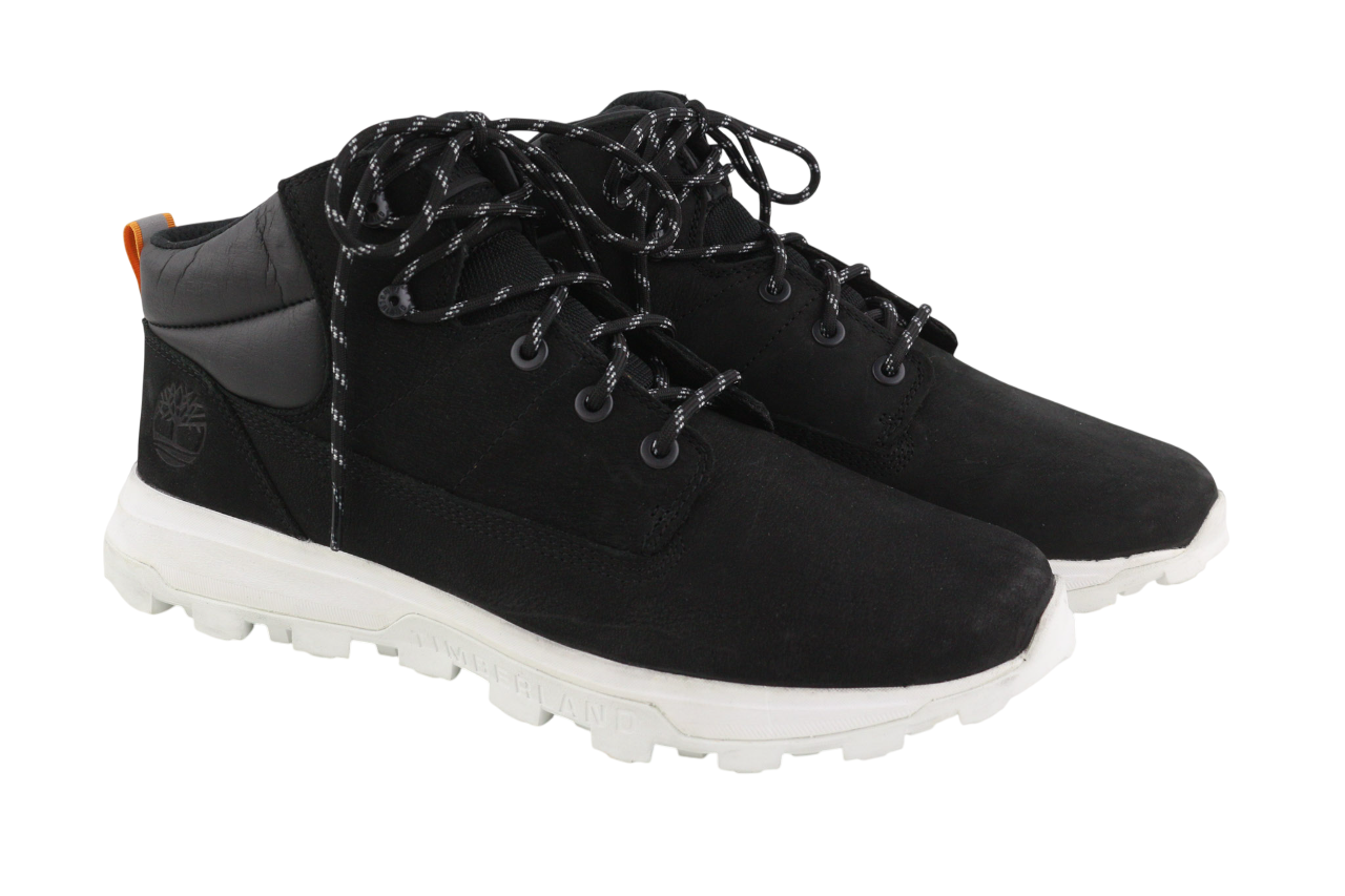 TIMBERLAND A28P9 vyriški batai EU45 EU46 juodi migdolų nosys, Ortholite ReBOTL 