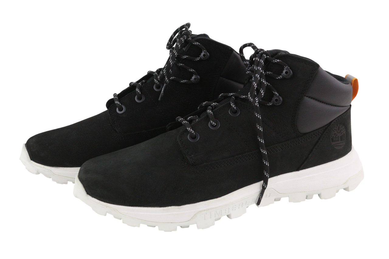 TIMBERLAND A28P9 vyriški batai EU45 EU46 juodi migdolų nosys, Ortholite ReBOTL 