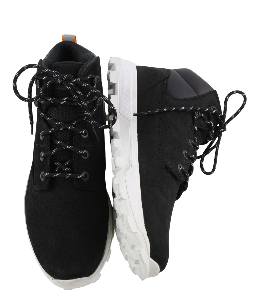 TIMBERLAND A28P9 vyriški batai EU45 EU46 juodi migdolų nosys, Ortholite ReBOTL 